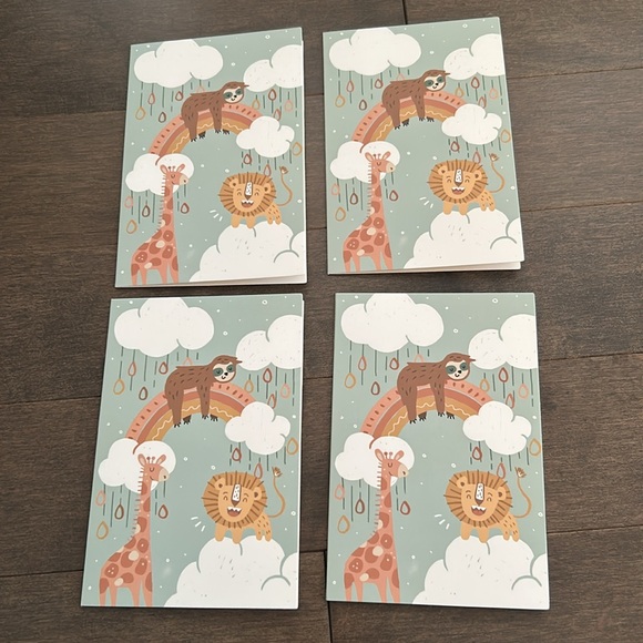 RILEYS & CO Baby Gift Shower Thank You Cards Nature, Envelopes, Hand-Illustrated - Picture 3 of 11